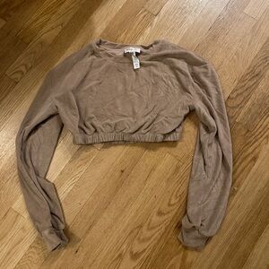 Beach Riot Terry Cloth Crop Top